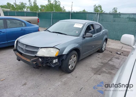 2008 Dodge Avenger Se из США, поврежденный, VIN 1B3LC46K68N575742